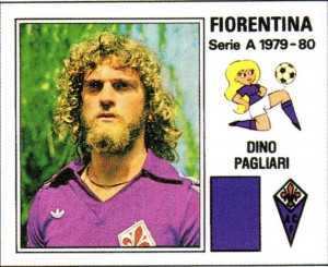 Dino Pagliari nelle Figurine Panini